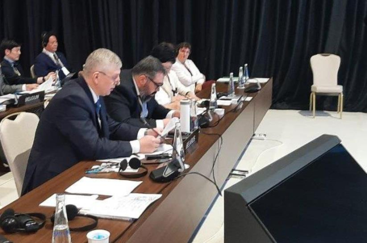 Заместитель Председателя Совета Республики В.Бельский выступил на заседании Постоянного комитета МПС по делам мира и международной безопасности Заместитель Председателя Совета Республики В.Бельский выступил на заседании Постоянного комитета МПС по делам мира и международной безопасности