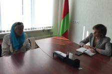 Личный прием граждан провела член Совета Республики Дулова Е.Н.