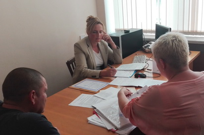 Член Совета Республики Ничишина Т.В. провела личный прием граждан
