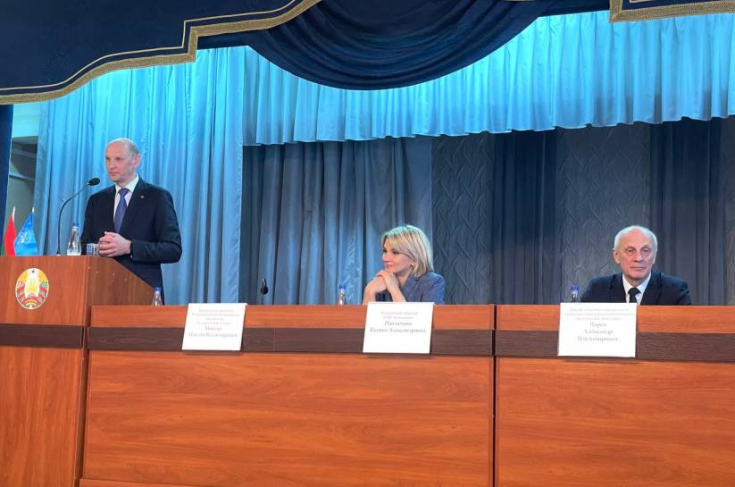 К.Пантюхова: сегодня для всех белорусов важны созидательный и мирный труд, высокое качество в работе и во всех аспектах жизни К.Пантюхова: сегодня для всех белорусов важны созидательный и мирный труд, высокое качество в работе и во всех аспектах жизни