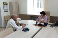 Член Совета Республики Е.Зябликова провела прием граждан