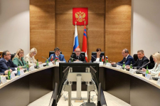 Член Президиума Совета Республики Т.Рунец Принимает участие в работе Комиссии Парламентского собрания Союза Беларуси и России по бюджету, налогам и финансовому рынку