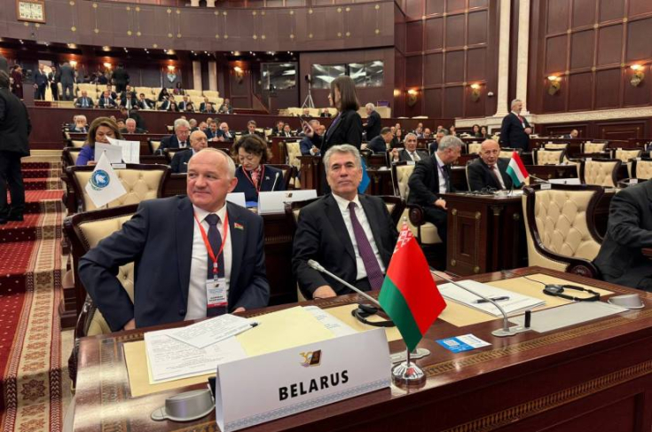 Владислав Татаринович выступил в Баку на Международной парламентской конференции, посвященной 30-летию со дня принятия Конституции Азербайджанской Республики.