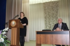 Член Совета Республики Е.Серафинович встретилась с трудовым коллективом филиала Лидские тепловые сети РУП «Гродноэнерго»