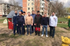 А.Кушнаренко принял участие в республиканском субботнике