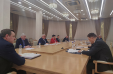 Член Президиума Совета Республики С.Алейник провел заседание Постоянной комиссии по международным делам и национальной безопасности