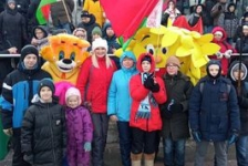Член Совета Республики К.Капуцкая приняла участие в финальном этапе республиканских соревнований «Снежный снайпер»