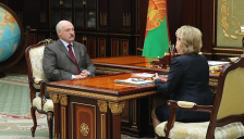 Состоялась встреча Президента Республики Беларусь А.Лукашенко с Национальным координатором по достижению Целей устойчивого развития, заместителем Председателя Совета Республики М.Щёткиной