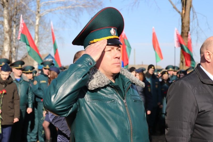 Сергей Мелешкин принял участие в митинге в память о Хатынской трагедии Сергей Мелешкин принял участие в митинге в память о Хатынской трагедии
