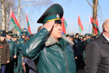 Сергей Мелешкин принял участие в митинге в память о Хатынской трагедии