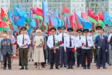 И.Левкович приняла участие в торжественном мероприятии, посвященном освобождению Витебска от немецко-фашистских захватчиков