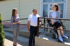 Члена Совета Республики В.Хроленко поблагодарили за оказание помощи