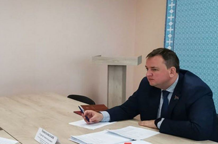 Член Совета Республики С.Анюховский провел личный прием граждан в Орше Член Совета Республики С.Анюховский провел личный прием граждан в Орше