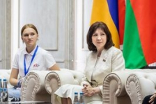 Председатель Совета Республики Н.Кочанова встретилась с участниками «Поезда Памяти» в Бресте