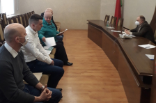 Член Совета Республики О.Слинько 
провел личный прием граждан 
