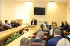 Член Президиума Совета Республики Т.Рунец встретилась с трудовым коллективом 
ГП «Минский метрополитен»