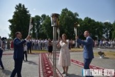 Член Совета Республики А.Кушнаренко принял участие в торжественной церемонии пуска природного газа в агрогородоке Верховье Бешенковичского района