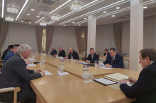 Член Президиума Совета Республики С.Алейник провел заседание Постоянной комиссии по международным делам и национальной безопасности восьмого созыва.