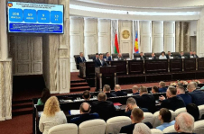 А.Карпицкий принял участие
в совместном заседании исполкома и 
совета депутатов
