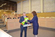 Член Совета Республики А.Неверов награжден Почетной грамотой Национального собрания Республики Беларусь