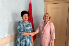 А.Смоляк посетила Октябрьский район Гомельской области
