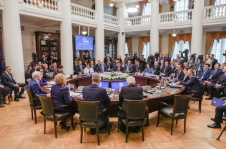Председатель Совета Республики Наталья Кочанова выступила на заседании Совета МПА СНГ