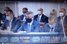 Член Совета Республики А.Неверов принял участие в заседании Гомельского облисполкома