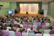 Член Совета Республики К.Капуцкая встретилась с педагогами и учащимися «Гимназии № 10 г. Молодечно»