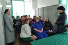 Член Совета Республики Е.Зябликова встретилась с трудовым коллективом