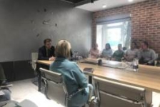 Член Президиума Совета Республики С.Сивец встретился с трудовым коллективом ИУП «Белвиллесден»