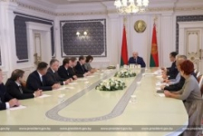 Председатель Совета Республики Н.Кочанова и члены Совета Республики приняли участие в совещании у Главы государства