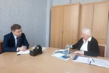 Член Президиума Совета Республики С.Сивец провел личный прием граждан