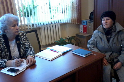 Член Совета Республики Вдовенко Т.Д. провела прием граждан Член Совета Республики Вдовенко Т.Д. провела прием граждан