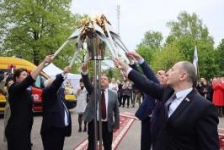 Член Совета Республики А.Кушнаренко принял участие в торжественном пуске природного газа