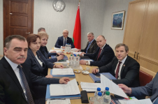 Член Президиума Совета Республики С.Рачков провел очередное заседание Постоянной комиссии по международным делам и национальной безопасности
