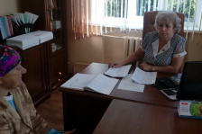 Член Совета Республики Вдовенко Т.Д. провела выездной прием граждан и юридических лиц