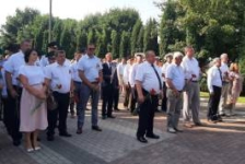 Член Совета Республики В.Хроленко принял участие в мероприятиях ко Дню освобождения Пинска от немецко-фашистских захватчиков