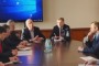 Член Президиума Совета Республики С.Сивец встретился с профессорско-преподавательским составом, студентами и магистрантами Института бизнеса БГУ
