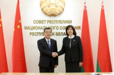Парламентская делегация КНР во главе с заместителем Председателя Постоянного комитета ВСНП Чжан Цинвэем находится с официальным визитом в Беларуси