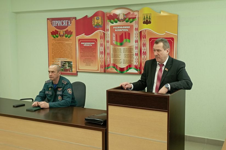 Член Совета Республики В.Полищук совершил рабочую поездку в Горецкий район Член Совета Республики В.Полищук совершил рабочую поездку в Горецкий район