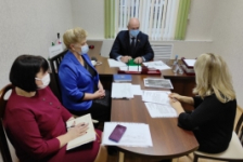 Член Совета Республики В.Матвеев провел «прямую телефонную линию» и личный прием граждан