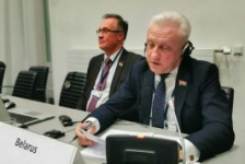 Член Президиума Совета Республики С.Рачков принимает участие в 22-м зимнем заседании ПА ОБСЕ