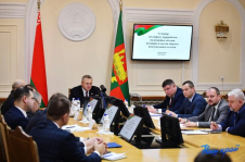 В заседании Гомельского облисполкома приняла участие член Совета Республики Трибунах Г.П.