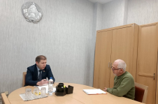 Член Президиума Совета Республики С.Сивец провел личный прием граждан