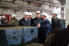 Член Совета Республики А.Кушнаренко встретился с трудовым коллективом ОАО «Торфопредприятие Днепровское»