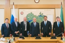 Член Президиума Совета Республики С.Рачков принимает участие в наблюдении за совместными учениями