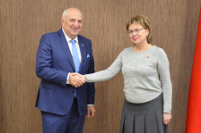 М.Щёткина: «Беларусь заинтересована в укреплении межпарламентского
сотрудничества с Грузией»