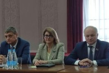 Член Совета Республики Ю.Деркач принял участие в отчетной конференции профсоюзной организации КРУП «Кондитерская фабрика «Витьба».