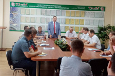 Член Совета Республики С.Анюховский 
провел встречу с трудовым коллективом