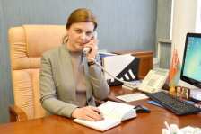 Член Президиума Совета Республики Старовойтова И.А. провела «прямую телефонную линию»